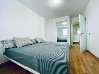 Cama o camas de una habitación en Villa Milena