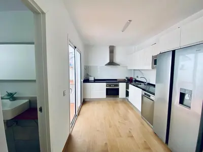 Una cocina o zona de cocina en Villa Milena