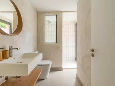 Un baño de Salobre Golf Villas Yucas