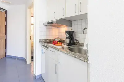 Una cocina o zona de cocina en Beachfront Apartment Playa del Cura 3 by VillaGranCanaria
