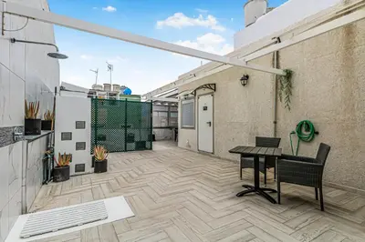 Plano de Urban Rooms San Roque with Solarium