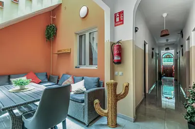 Plano de Urban Rooms San Roque with Solarium
