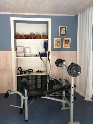 Gimnasio o instalaciones de fitness de Hotel Rural Las Longueras