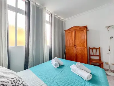 Cama o camas de una habitación en GuestReady - Juan Rejon 18 Canteras
