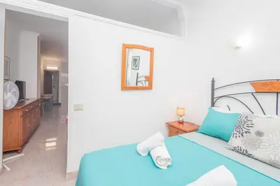 Cama o camas de una habitación en GuestReady - Juan Rejon 18 Canteras