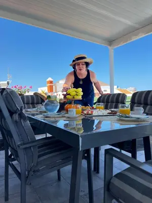 Comida en o cerca de este hostal o pensión