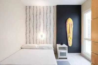Cama o camas de una habitación en ALBATROS 1L Tres habitaciones