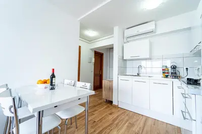 Una cocina o zona de cocina en El Reino Azul de Gran Canaria