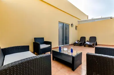 Zona de estar de Crisol Alisios Canteras