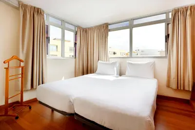 Cama o camas de una habitación en Crisol Alisios Canteras