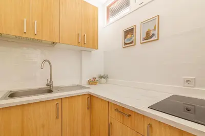 Una cocina o zona de cocina en Relax House Playa