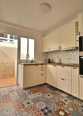 Una cocina o zona de cocina en Dúplex Hoya del Viejo