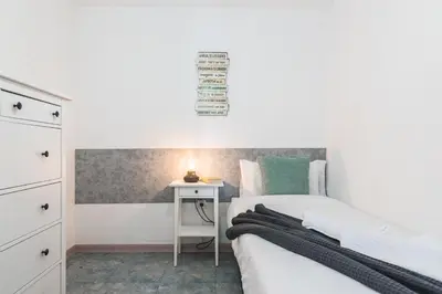 Cama o camas de una habitación en Home2Book Stunning BeachFront Apt, Pozo Izquierdo
