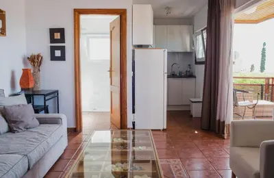 Una cocina o zona de cocina en Rocas Rojas