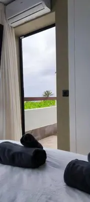 Cama o camas de una habitación en Casa Las Plataneras