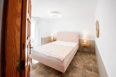 Cama o camas de una habitación en Private Villa with three separate apartments