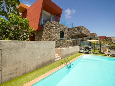 Piscina en o cerca de Green 9 the Dream Villa with pool and views by CanaryScape