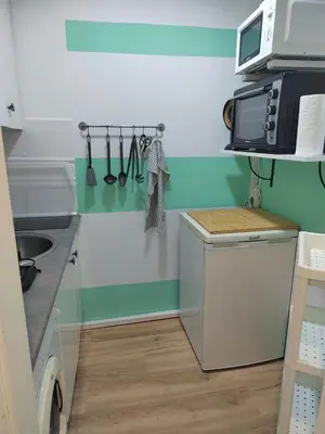 Una cocina o zona de cocina en Luas Beachfront house las Canteras