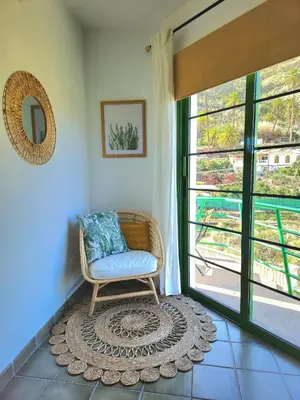 Zona de estar de La Villa del Valle