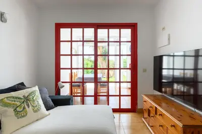 Cama o camas de una habitación en Casa Chivo