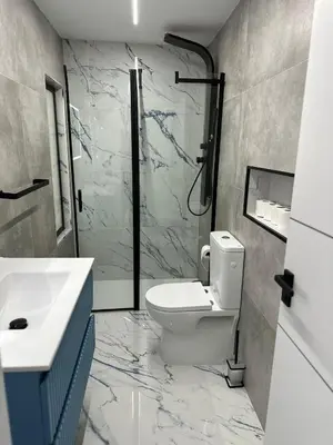 Un baño de Ruvi apartment