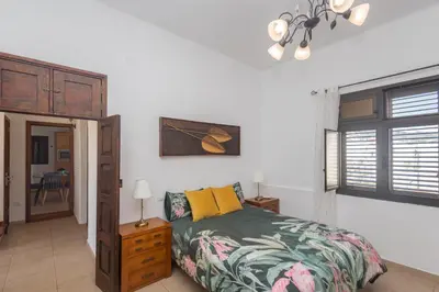 Cama o camas de una habitación en Moya Rooftop House - 3BR