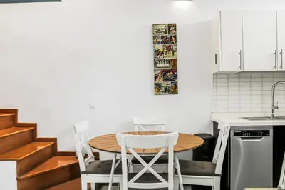 Una cocina o zona de cocina en Lux 2BR Maspalomas Pool Terrace