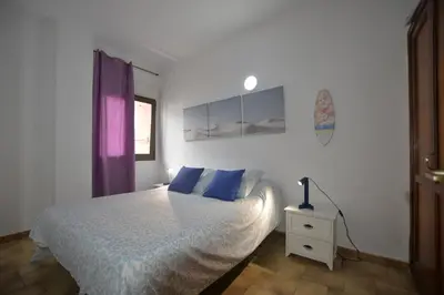 Cama o camas de una habitación en Apartamento Maralma