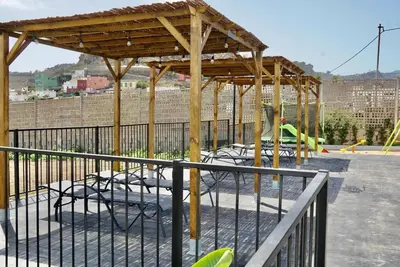 Un balcón o terraza de Los Adejo