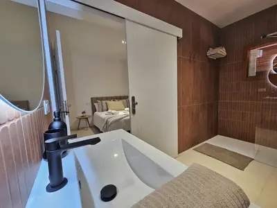 Cama o camas de una habitación en Villa de PepeyLola