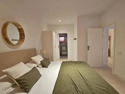 Cama o camas de una habitación en Villa de PepeyLola