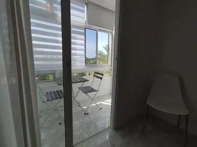 Un balcón o terraza de Nice cozy apartment near the dunes