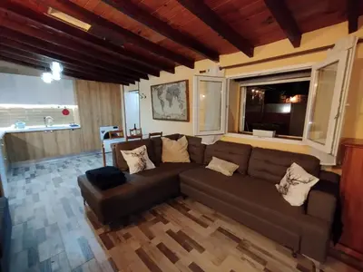 Zona de estar de La Casita de Claudia