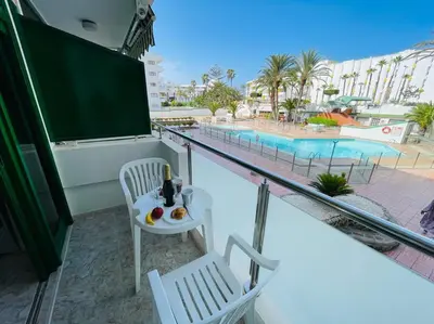 Piscina en o cerca de Sol y Dunas Mar Apartment