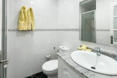 Un baño de Casa Guaiza Gran Canaria