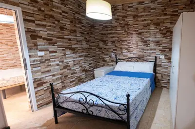 Cama o camas de una habitación en Apartamento en Las Palmas cerca de Vegueta con vistas
