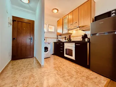 Una cocina o zona de cocina en Click&Guest - Great View Burrero Beach