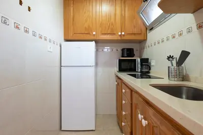 Una cocina o zona de cocina en Studio de Luxe San Agustín
