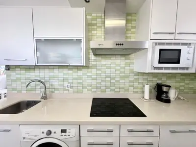 Una cocina o zona de cocina en Brisa marina & relax