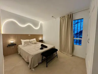 Cama o camas de una habitación en Casa Lina by Homestaygrancanaria
