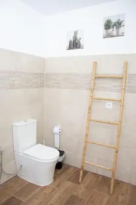 Un baño de Villa las rosas