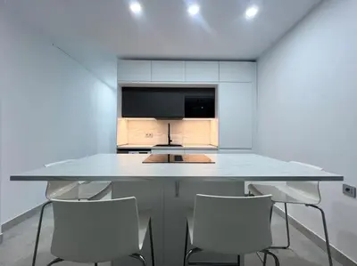 Una televisión o centro de entretenimiento en Puntilla sea side