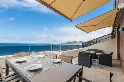 Vista general del mar o vista desde el apartamento