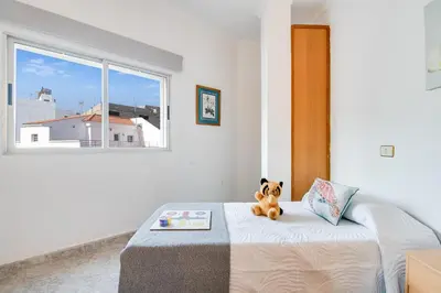 Cama o camas de una habitación en Apartment 3 bedrooms familieshi king routes WiFi