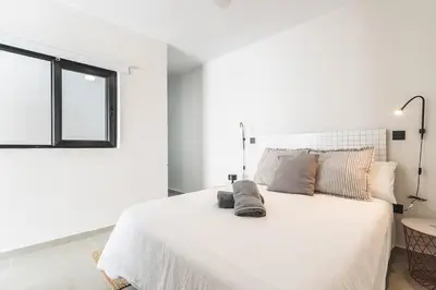 Cama o camas de una habitación en Blu House