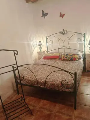 Cama o camas de una habitación en Casa García Pérez