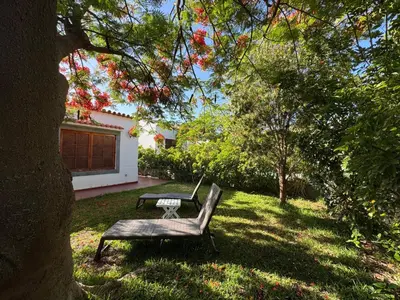 Jardín al aire libre en Deluxe Solycan - by Gestión Vacacional Canarias