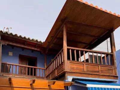 Un balcón o terraza de Alojamiento La HiguerAzul Gran Canaria