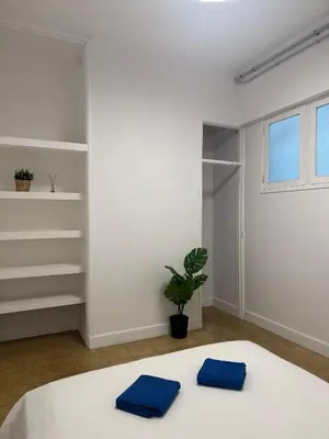 Cama o camas de una habitación en Las Palmas Nest Hostel