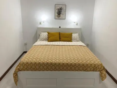 Cama o camas de una habitación en Ocean Breeze Las Canteras